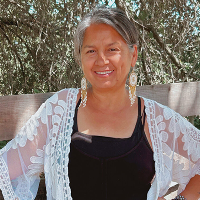 Maria Rivera, Mind-Body Medicine Facilitator and Founder of Botanical Bus Rest in Our Breath program.