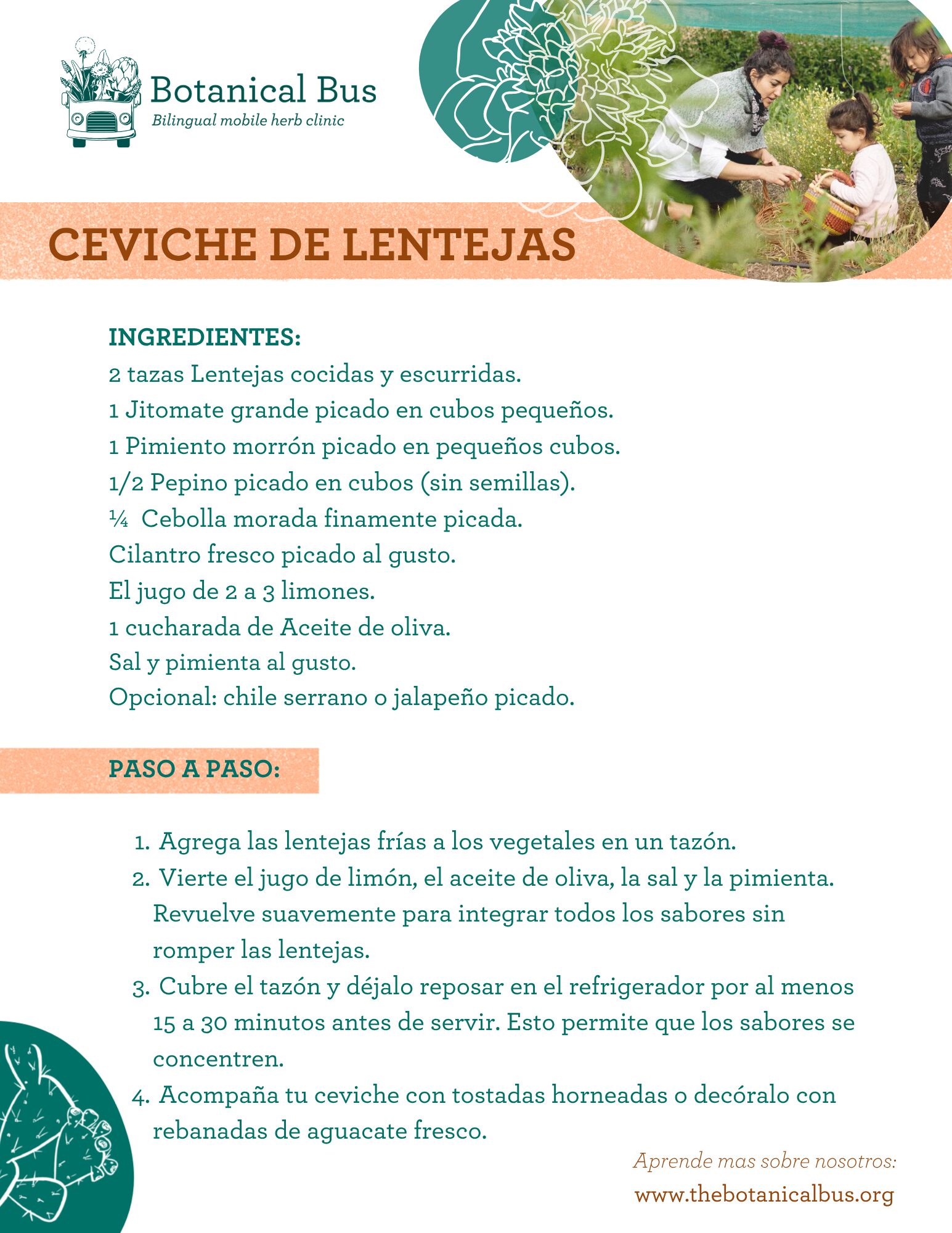 Recetas vegetarianas; saludables, fáciles y deliciosas.